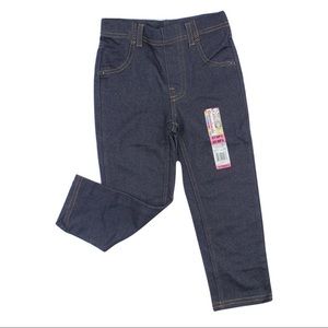 Girls NWT Denim Look Leggings